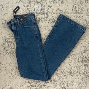 Express High Rise Flare Jeans